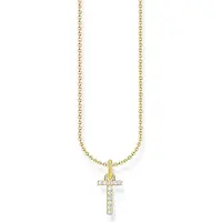 Thomas Sabo 18K guldpläterat bokstavssmycken T KE2259-414-14