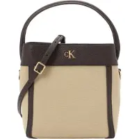 Calvin Klein Cotton Canvas Bucket Bag