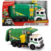 Dickie Toys interaktiv soptunna “City Cleaner” leksaksfordon Light Sound 37 cm