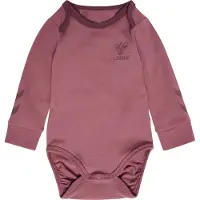 Hummel Body l/ä - hmlMaule - Lila - - 1 år (80) - Body L/Ä