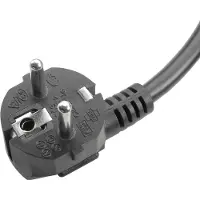 Adam hall 19-tums EU Grenuttag med USB-laddare 8 Uttag