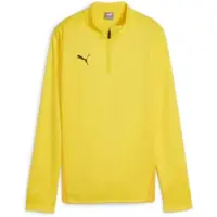 Puma Teamgoal Training 1/4 Zip Top Wmn Faster Yellow-Black-sport Yellow, storlek Large