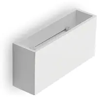 LINDBY Vägglampa , Mavora, dimbara, Vit, Vardagsrum, Gips / lera, Modern