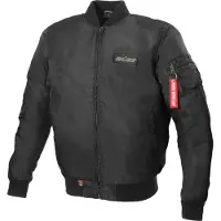 BSE BÜSE Kingman Motorcykel Textiljacka Svart 60 Herrar sort