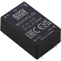 MEAN WELL MDS06F-15 DC/DC-omvandlare kretskort 400 mA 6 W Antal utgångar: 1 x Innehåll 1 st