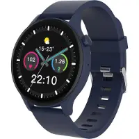 Denver SWC-338BU smartwatch med pulsmätning, samtalsfunktion och multisportläge - Blå