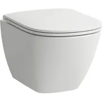 Laufen LUA kompakt väggtoalett, Rimless, vit