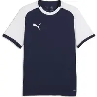 Puma Funktionstopp 'TeamLIGA26 Matchday' marinblå / vit