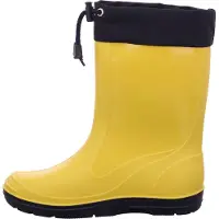 Beck Gummistövel marinblå / gul
