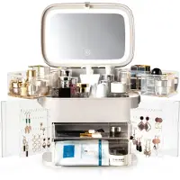 Rio-Beauty CSSM, Förvaringslåda, Transparent, Vit, Rektangulär, Akryl, Monokromatiskt, 290 mm