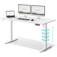 Sense7 Nojo skrivbord Vit 140 cmx70 cm Vit