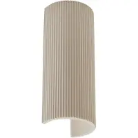 LINDBY Vägglampa , Colja, dimbara, Beige, Vardagsrum, Gips / lera