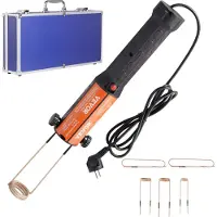 Vevor Magnetisk Induktionsvärmare Kit, 1000w 220V Bärbar Handhållen Induktionsvärmare med 10st Spolar, Flamlös Induktionsvärmare Bultborttagare med LED-ljus, Lämplig för borttagning av Rostiga Bultar