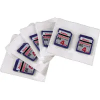Hama 00095950, MMC, SD, 2 kort, Polypropylen (PP), Transparent, Vit, 75 mm, 70 mm