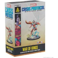 Asmodee Marvel: Crisis Protocol War of Kings Karaktärs- och Kris Kortpaket - Brädspel för Superhjältar