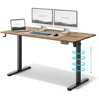 Sense7 Nojo Wenge skrivbord 140 cmx70 cm Svart ek