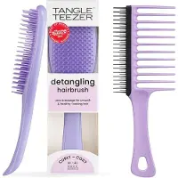 Tangle Teezer Ultimate Detangler Thick & Curly Purple Passion Hairbrush
