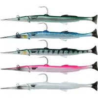 Savage Gear Salt 3D Needlefish Pulse Tail 30cm 105g (Färg: Green Silver)