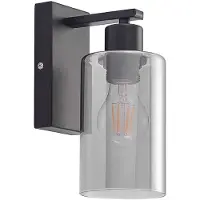 LINDBY Vägglampa , Emavi, dimbara, Svart, Vardagsrum, Metall, Modern