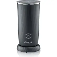 Graef MS402, Automatisk mjölkskummare/värmare, Svart, Rostfritt stål, 115 ml, 230 ml, 0,24 l