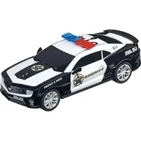 Carrera Toys Chevrolet Camaro Sheriff, Fordon, 6 År, Svart, Vit