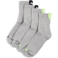 Puma Strumpor - 2-pack - Heart Logo Crew - Grey Melange - - 35/38 - Strumpor