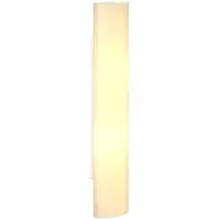 LINDBY Vägglampa Ophelia , dimbar, Vitt / opal, Hall, Glas, Modern, Vägglampa, vägglampa inomhus