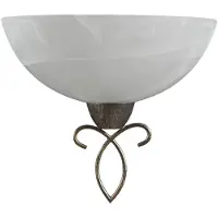 LINDBY Vägglampa , Mohija, dimbara, Svart, Vardagsrum, Glas, Antik
