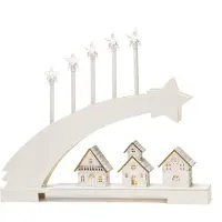 Konstsmide 3284-210 Schwibbogen Stjärna Varmvit LED Vit