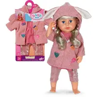 Baby Born Dockkläder - Kappset m. Klänning - 43 cm - - One Size - Dockkläder