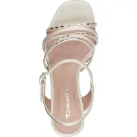 Tamaris Remsandal guld / off-white