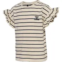 Hummel T-shirt - hmlAjma - Vithätta Grå - - 8 år (128) - T-shirt