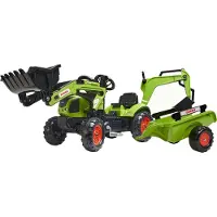 Falk Traktorgrävae inkl. vagn Claas *DEMO*