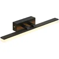 LUCANDE Vägglampa , Lisana, Svart, Badrum, Metall, Modern