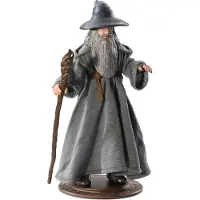 Noble Collection Lord of the Rings: Gandalf Bendyfig Figurine