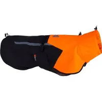 Non-Stop Dogwear Fjord Raincoat 2.0 Black/orange