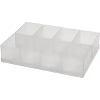 Raaco A 8-1 Sortimentlåda-insats (L x B x H) 220 x 160 x 47 mm Antal fack: 8 Tray Innehåll 1 st