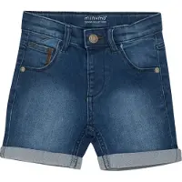 Minymo Shorts - Stretch - Blå Denim - - 10 år (140) - Shorts