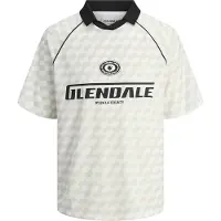 Jack & jones Junior T-shirt 'JCOLido' ljusgrå / svart / vit