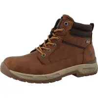 Mustang Boots med snörning 'Mered' konjak / mörkbrun