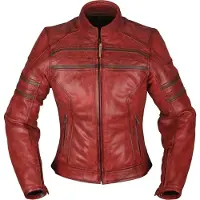 Modeka Iona Damer Motorcykel Skinnjacka