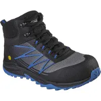 SKECHERS Herr Puxal Firmle Snörda Skyddstå Work Boots