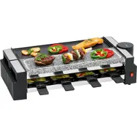 Clatronic RG 3678, 4 personer, Svart, Rektangulär, 380 x 115 mm, 1200 W, 220-240 V