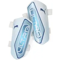 Puma Benskydd Ultra Light Strap Dreamrush - Ljusblå/Blue Jewel, storlek X-Small