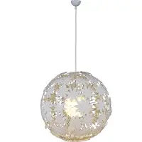 Näve Barnrum pendellampa YOUNG, dimbar, Vitt / opal, Sovrum, Syntetmaterial, Ungt boande, Pendellampa