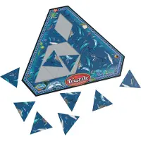 Thinkfun Tnk roligt triazzle bildmatchande brainteaser (delfiner) pussel fr ldrarna 8 och uppt (76491)