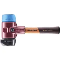 HALDER Gummihammare 3012.262; 60 mm; 1454 g