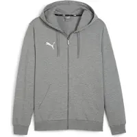 Puma Luvtröja teamGOAL Casuals Full Zip - Grå/White, storlek 3XL