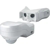 Brennenstuhl PIR 240, Passiv infraröd (PIR) sensor, Kabel, Vit, IP44, 10 - 240 s, 240°
