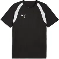 Puma Tränings T-Shirt teamFINAL26 - Svart/White, storlek Medium